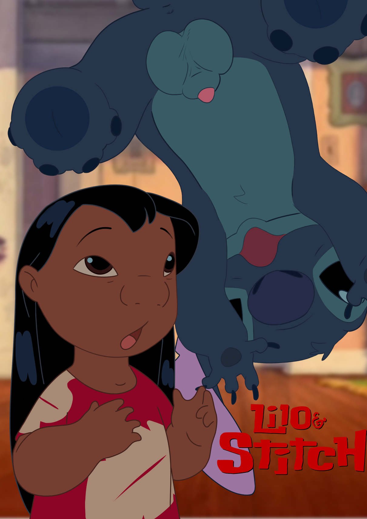 Lilo and Stitch comics porn cape